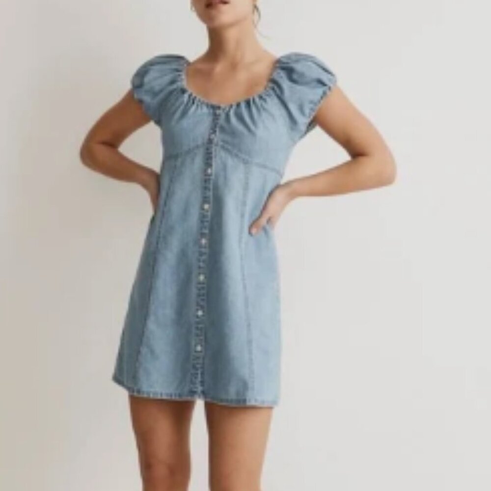 NWT Denim Dress - Size 0 - Madewell